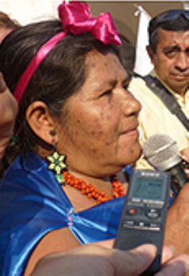 Justa Cabrera: Me equivoqué en apoyar el proceso de cambio de Evo Morales Justa Cabrera: Me equivoqué en apoyar el proceso de cambio de Evo Morales