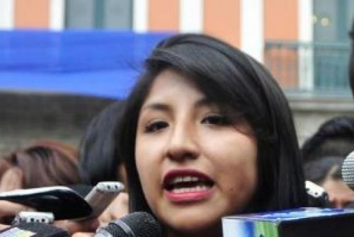 Evaliz Morales dice que si la Pachamama lo quiere, seguirá los pasos de Evo Morales