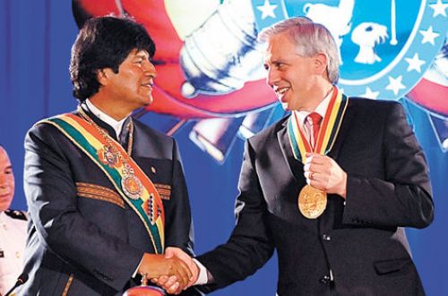 lvaro Garca Linera reconoce que no cuenta ni con la dcima parte de la capacidad de Evo Morales