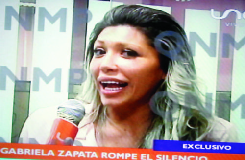 Gabriela Zapata dijo que fue víctima de ataque terrorista y anuncia juicio a sus difamadores