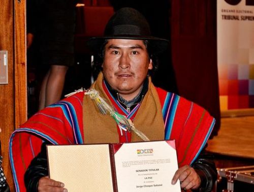 El senador del MAS, Jorge Choque Salomé inventó un pueblo para beneficiarse de Bs 950 mil