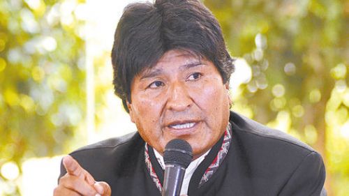 Según Evo Morales hay gente que quiere repetir el referendo para su repostulación