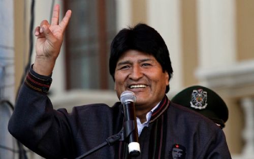 Evo Morales dice que en el segundo tiempo (referendo) veremos quién es quién