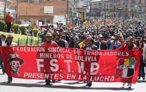 Mineros rechazan a empresas chinas en construcción de planta de zinc en Colquiri