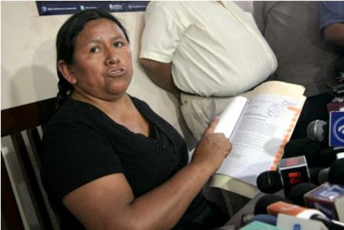 Exministra de Desarrollo Rural y Tierras, Nemesia Achacollo queda fuera del caso Fondo Indígena