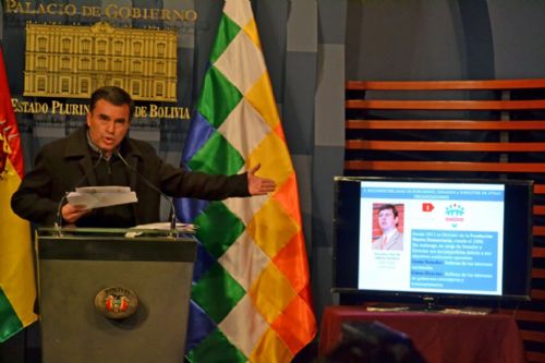 Ministro Quintana acusa a Oscar Ortiz de 4 delitos entre ellos de conspiración y sedición