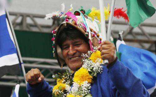 Evo Morales afirma que tenemos ganada el 50% de la demanda marítima