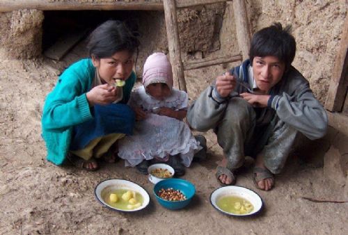 Bolivia es el país con mayor índice de hambre en Sudamérica