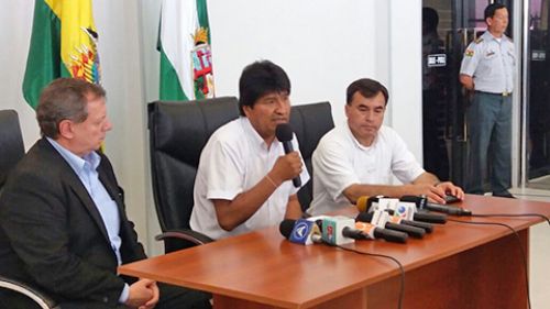 Evo Morales sorprendido por el crecimiento del PIB; ¿Cambiará de Ministros?