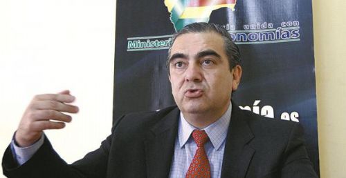 Ministro de Autonomías acusa a 4 ONG de poner obstáculos para la construcción El Bala y Chepete