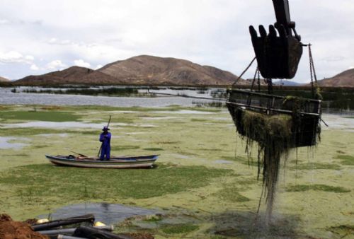 BID otorga crédito de 77,3 millones de dólares para limpieza del lago Titicaca