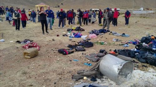 Defensor de Pueblo difunde fotos sobre el abuso policial a cooperativistas mineros