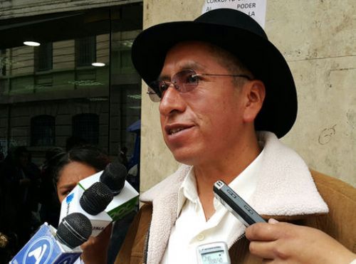 Gualberto Cusi jura que se vengará de Evo Morales, un día lo meterá a la cárcel