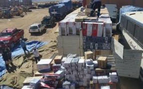 Aduana decomisa contrabando valorado en 287.000 dólares en La Paz