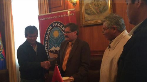 Indígenas y la UMSA firman acuerdo para realizar análisis ambientales del proyecto de El Bala