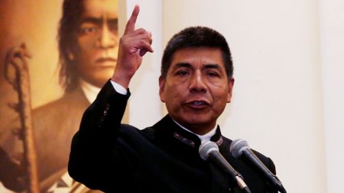 Canciller cree que Evo Morales fue elegido por la historia