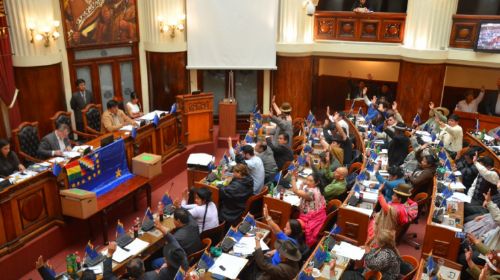 Asamblea Legislativa Plurinacional modificará la Ley de Autonomías