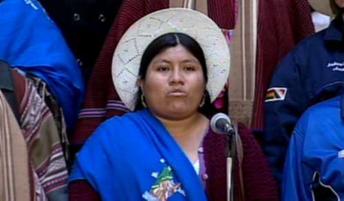 Juanita Ancieta dice que las Bartolinas no saben lo qué es el tráfico de influencias