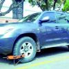 Removieron a policía por engrapar vagoneta del gobernador Esteban Urquizu Removieron a policía por engrapar vagoneta del gobernador Esteban Urquizu