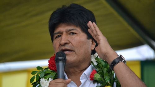 Evo Morales llama a proteger tierras productivas y dejar de sembrar más cemento