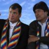 Evo Morales desea que Rafael Correa sea su amauta en temas financieros Evo Morales desea que Rafael Correa sea su amauta en temas financieros