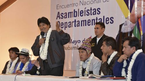 Evo Morales denuncia que asambleístas del MAS ya se sienten autoridades