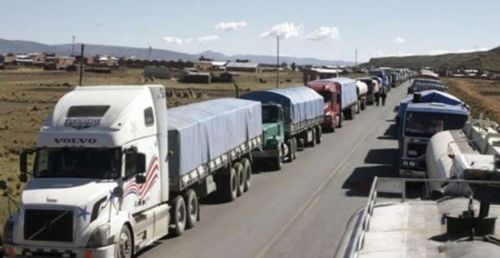 Transporte pesado impugna 3.080 multas de infraccin de Vas Bolivia