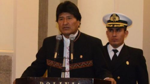 Evo Morales insta a la Policía a identificar a los proveedores de clefa