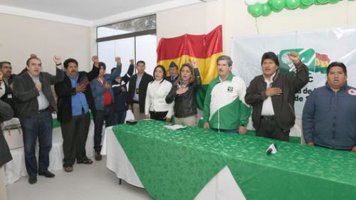 Evo Morales ratifica que en Bolivia está garantizada la libertad de expresión