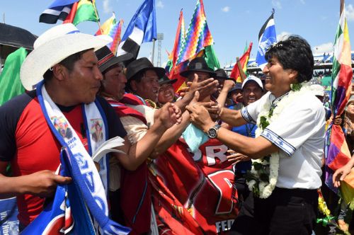 Evo Morales dice: No soy economista, soy experto en marchar y bloquear caminos