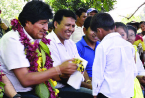 Evo Morales afirma que no hay plata para construir la carretera por el TIPNIS