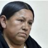 Exministra Nemesia Achacollo ya goza de detención domiciliaria Exministra Nemesia Achacollo ya goza de detención domiciliaria