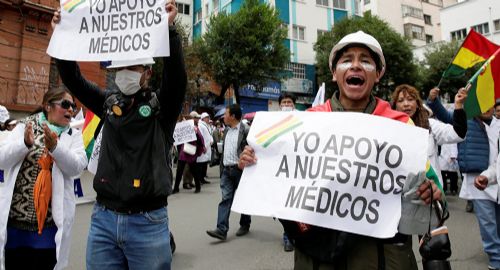 Gobierno gast 5,2 millones bolivianos en campaa publicitaria para desprestigiar a mdicos