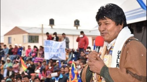 Evo Morales confiesa que farrea de ocultas