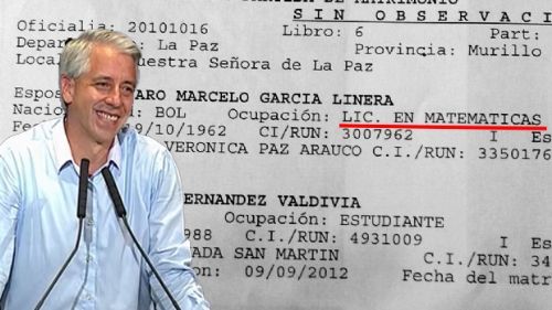 García Linera dice que se equivoca en cálculos matemáticos a propósito para ver si caen en la trampa