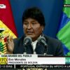 Evo Morales dice que no tiene miedo, nunca hizo fraude Evo Morales dice que no tiene miedo, nunca hizo fraude