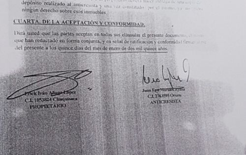 Por 9 años Evo Morales pagó un anticrético de 48 mil dólares para Gabriela Zapata