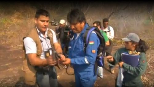 El Gobierno ya gastó más de 1 millón de bolivianos en spots por incendios