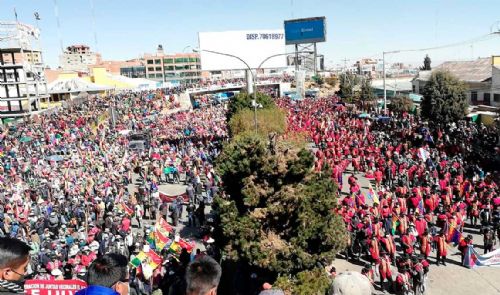 COB inicia una huelga general indefinida en demanda de elecciones el 6 de Septiembre